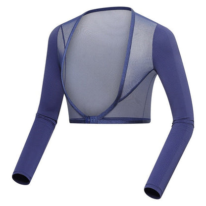 Women Golf Cooling Shawl Summer Sun Protection Arm Sleeves Ladies Long-Sleeved Ice Silk Shirt Vests Arm Sleeve The Clothing Company Sydney