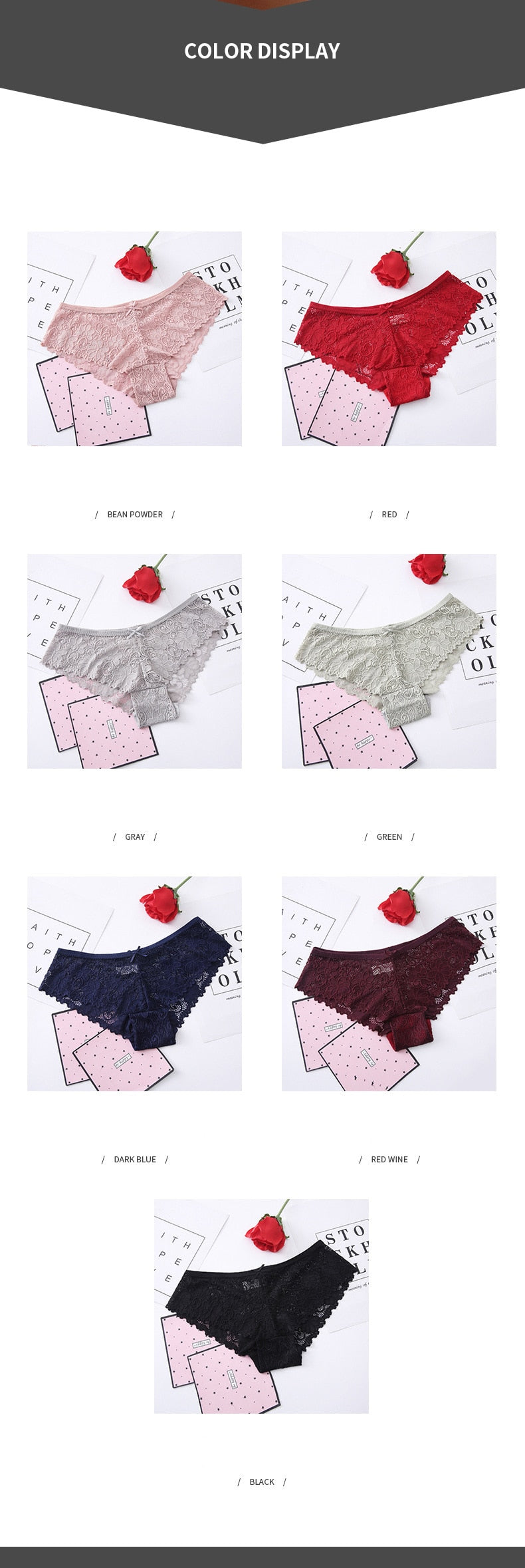 3 Pack Lace Sexy High Waist Thong Panties The Clothing Company Sydney