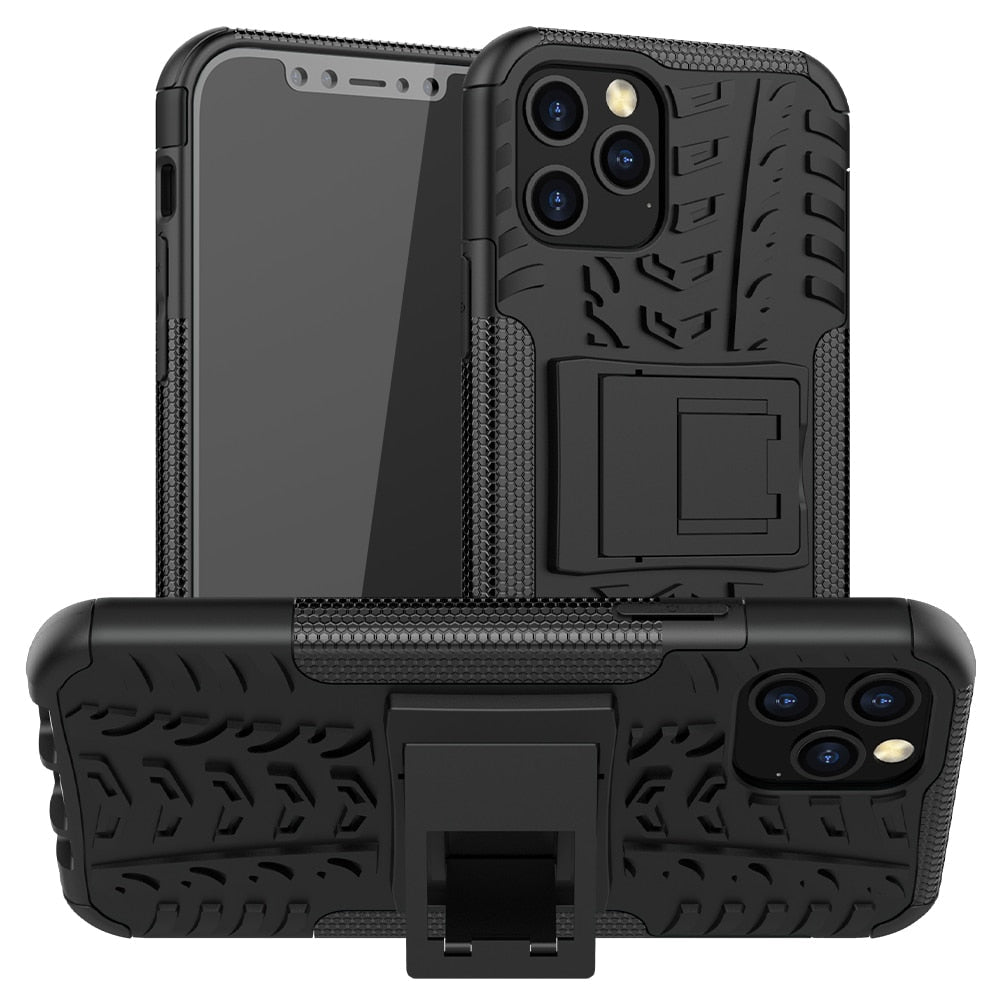 Anti-knock Heavy Duty Armor Silicone Phone Bumper Case For Cover iPhone 12 Mini Case 11 Pro Max SE 2020 SE2 6 6S 7 8 Plus XR XS The Clothing Company Sydney