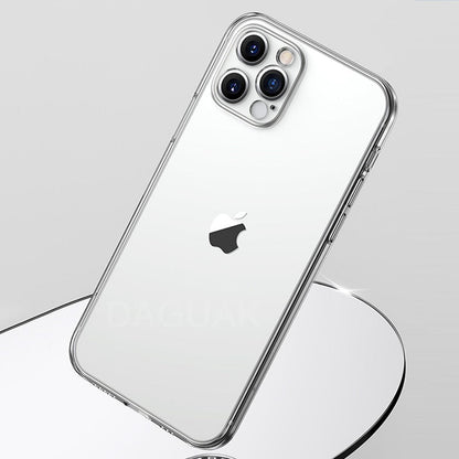 Camera Lens Protection Clear Phone Case For iPhone 12 Pro Max Silicone Soft Cover For iPhone 12 Mini Shockproof Back Cover The Clothing Company Sydney