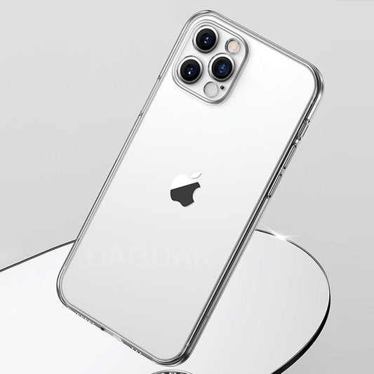Camera Lens Protection Clear Phone Case For iPhone 12 Pro Max Silicone Soft Cover For iPhone 12 Mini Shockproof Back Cover The Clothing Company Sydney