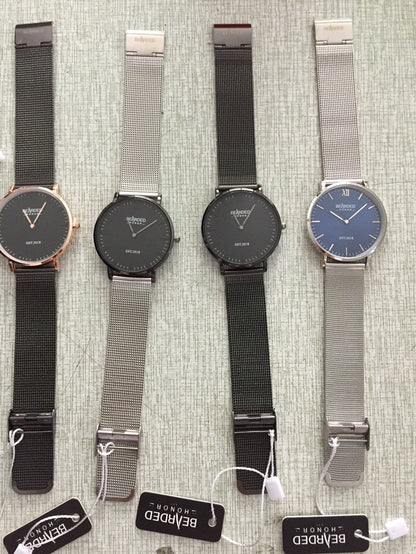 Customise Your Logo Classic Watches Women Rose Gold Stainless Steel Mesh Ladies Wrist Watches The Clothing Company Sydney