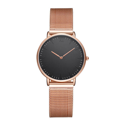 Customise Your Logo Classic Watches Women Rose Gold Stainless Steel Mesh Ladies Wrist Watches The Clothing Company Sydney