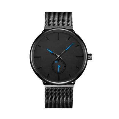 50 Piece Build Your Own Brand Watches Men Stainless Steel Mesh Custom Logo Label Personalized Watch The Clothing Company Sydney