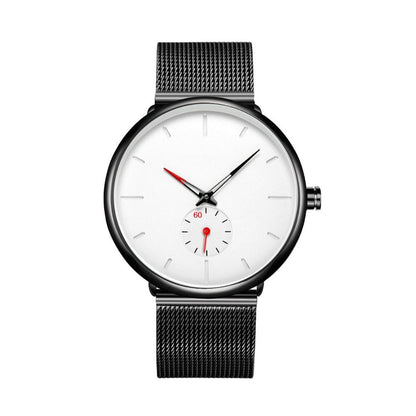 50 Piece Build Your Own Brand Watches Men Stainless Steel Mesh Custom Logo Label Personalized Watch The Clothing Company Sydney