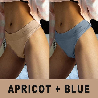 2 Pack Bodyshaper Panties Underwear High Waist Panties Lingerie Sexy G-String Underpants Solid Color Briefs The Clothing Company Sydney