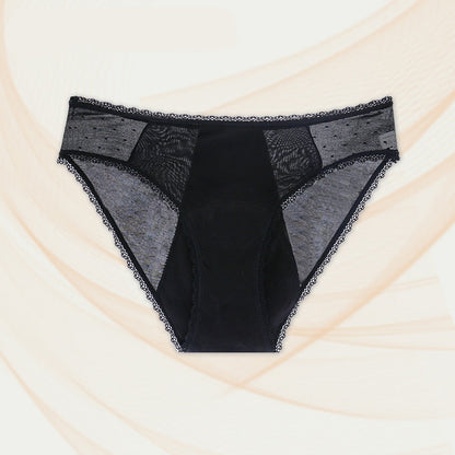 4-Layer Sexy Lace Leakproof Menstrual Panties New Breathable Fast Absorbent Underwear Womens Menstrual Briefs plus size lingerie The Clothing Company Sydney
