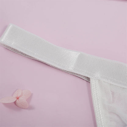 2 Piece Underwear Set Embroidery Lingerie Lace See Through Bra Set Transparent Mesh Lingerie Sexy Bra Set The Clothing Company Sydney