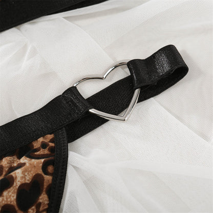 2 Piece Women's Thong Sexy Underwear Set Bra Brassiere Panties Bra Sets Sexy Snake Skin Leopard Lingerie Set The Clothing Company Sydney