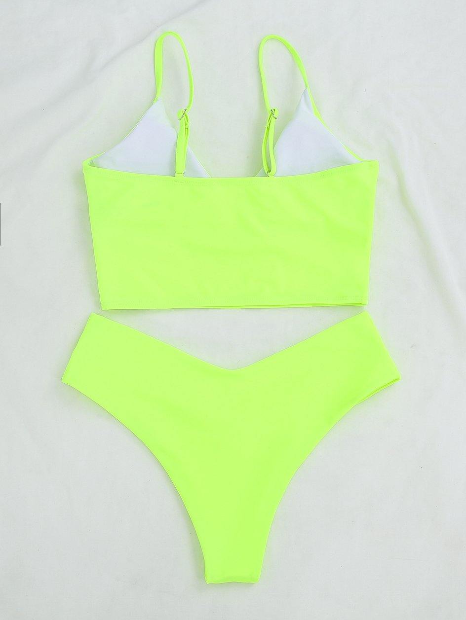 High Waist Swimwear Bathing Suit Woman Swimsuit Sexy High Cut Swimsuit Thong Bikini Set The Clothing Company Sydney