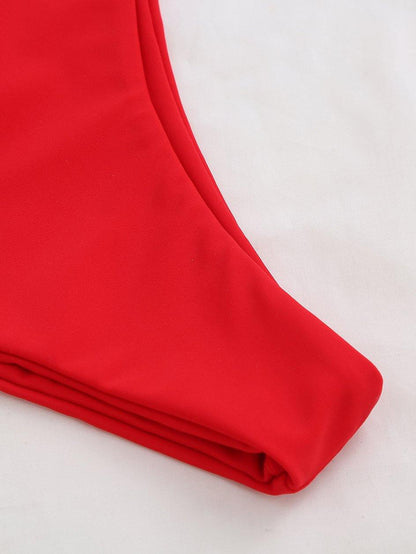 High Waist Swimwear Bathing Suit Woman Swimsuit Sexy High Cut Swimsuit Thong Bikini Set The Clothing Company Sydney