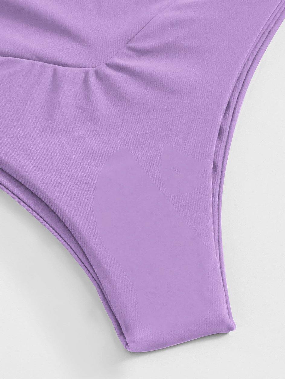 High Waist Swimwear Bathing Suit Woman Swimsuit Sexy High Cut Swimsuit Thong Bikini Set The Clothing Company Sydney