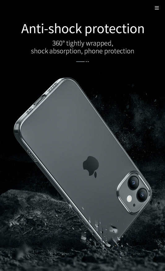 Original Clear Soft TPU Case for iPhone 12 12 Pro Max 12 mini Transparent Protective Cover Ultra thin Protection Case The Clothing Company Sydney