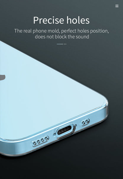 Original Clear Soft TPU Case for iPhone 12 12 Pro Max 12 mini Transparent Protective Cover Ultra thin Protection Case The Clothing Company Sydney