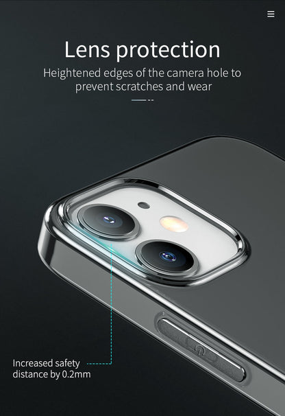 Original Clear Soft TPU Case for iPhone 12 12 Pro Max 12 mini Transparent Protective Cover Ultra thin Protection Case The Clothing Company Sydney