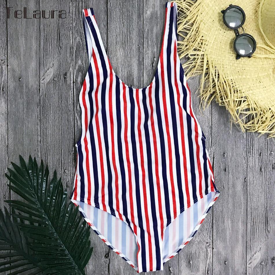 Printed One Piece Swimwear Swimsuit Sexy Monokini Padded Swim Suit Retro Bodysuit Bathing Suit High Cut Beach Wear The Clothing Company Sydney