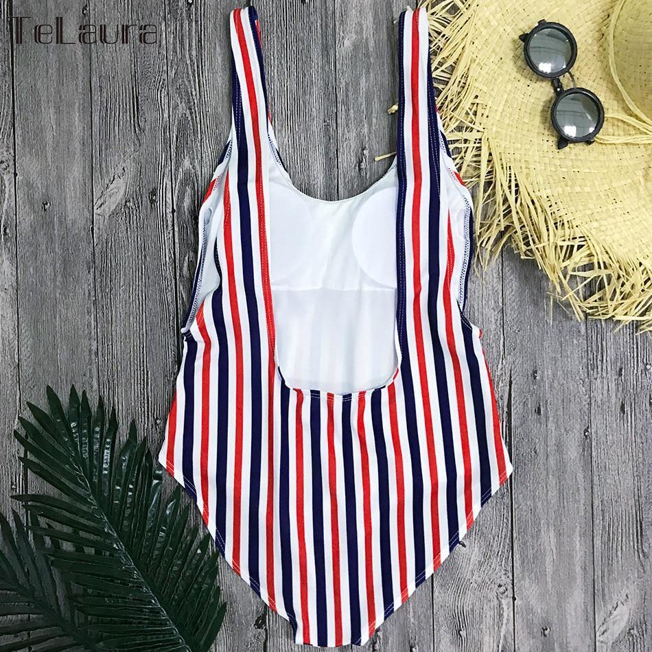 Printed One Piece Swimwear Swimsuit Sexy Monokini Padded Swim Suit Retro Bodysuit Bathing Suit High Cut Beach Wear The Clothing Company Sydney