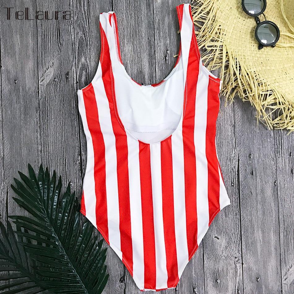 Printed One Piece Swimwear Swimsuit Sexy Monokini Padded Swim Suit Retro Bodysuit Bathing Suit High Cut Beach Wear The Clothing Company Sydney