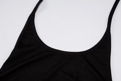 Backless Ruched Autumn Halter Bodycon Short Drawstring Club Partywear Dress The Clothing Company Sydney