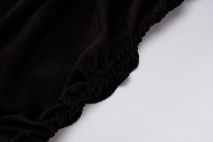 Backless Ruched Autumn Halter Bodycon Short Drawstring Club Partywear Dress The Clothing Company Sydney