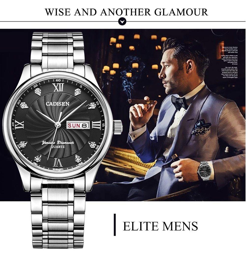 2 Pack Couple Watch Mens Quartz Watches Top Brand Luxury Ladies Dress Wristwatch Set The Clothing Company Sydney