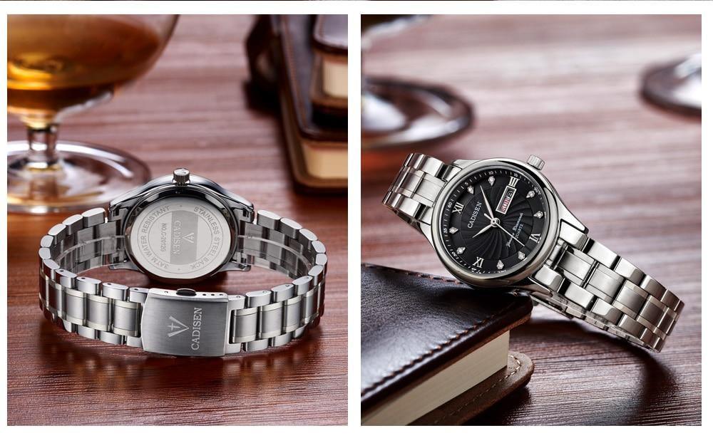 2 Pack Couple Watch Mens Quartz Watches Top Brand Luxury Ladies Dress Wristwatch Set The Clothing Company Sydney