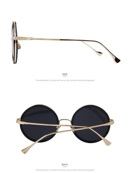 Ladies Fashion Round UV 400 Brand Designer Classic Shades Men Luxury Sunglasses The Clothing Company Sydney