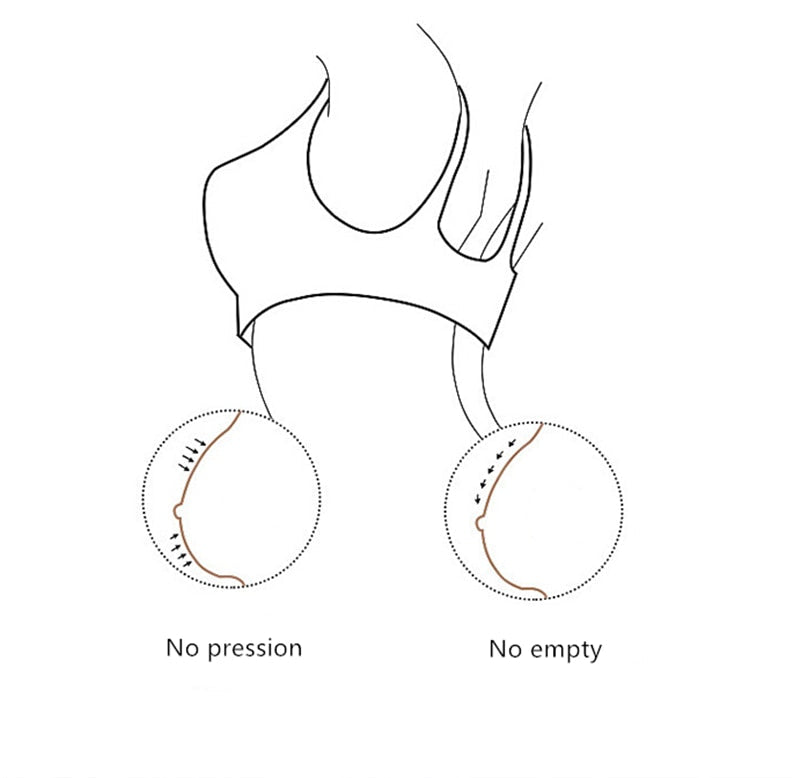 Backless Push-up Seamless Lingerie Cozy Wireless Underwear Comfort Fashion Bralette Bra The Clothing Company Sydney