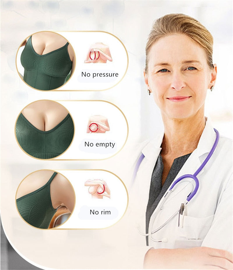 Backless Push-up Seamless Lingerie Cozy Wireless Underwear Comfort Fashion Bralette Bra The Clothing Company Sydney