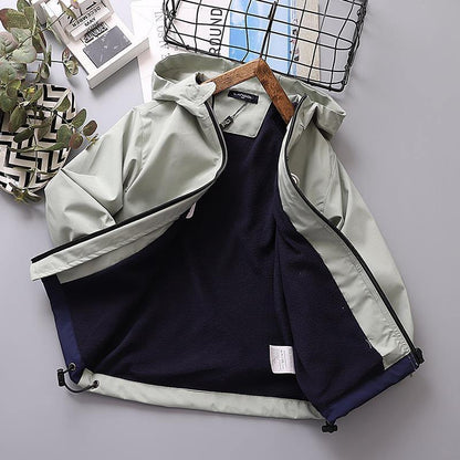 Winter Boys Girls Kids Outerwear Warm Coral Fleece Waterproof Windbreaker Coats Active Baby Children Jackets The Clothing Company Sydney