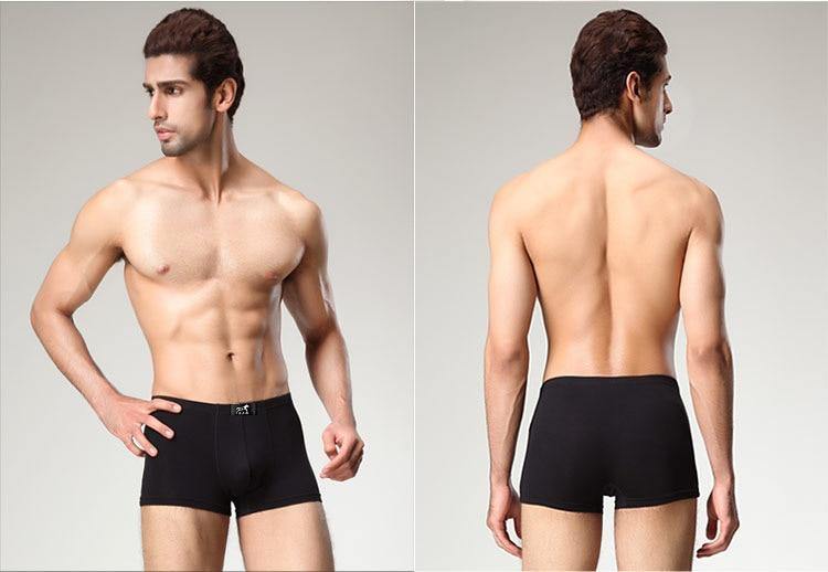 7 Pack Men's Underwear Man Breathable Solid Shorts Boxers Underpants Underwear Plus Size The Clothing Company Sydney