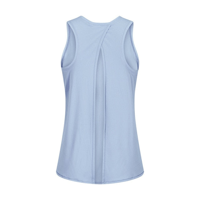 Tank Top Fitness Sport Top Sleeveless Gym Top Workout Sport Shirt Sexy Running Vest Loose Yoga Shirt Fitness Clothing The Clothing Company Sydney