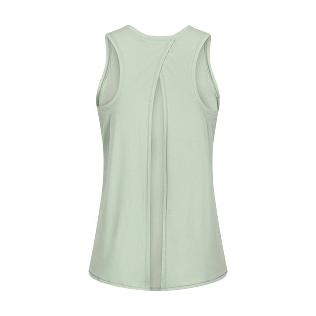 Tank Top Fitness Sport Top Sleeveless Gym Top Workout Sport Shirt Sexy Running Vest Loose Yoga Shirt Fitness Clothing The Clothing Company Sydney