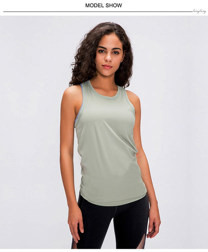 Tank Top Fitness Sport Top Sleeveless Gym Top Workout Sport Shirt Sexy Running Vest Loose Yoga Shirt Fitness Clothing The Clothing Company Sydney