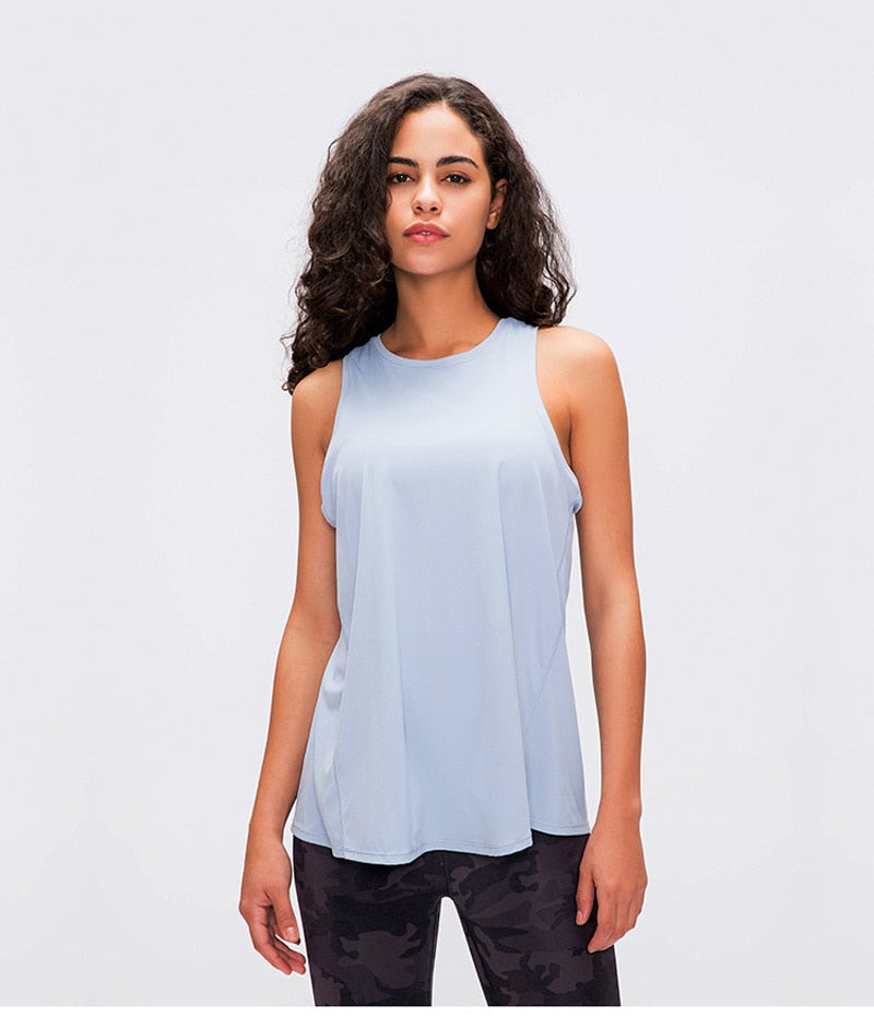 Tank Top Fitness Sport Top Sleeveless Gym Top Workout Sport Shirt Sexy Running Vest Loose Yoga Shirt Fitness Clothing The Clothing Company Sydney