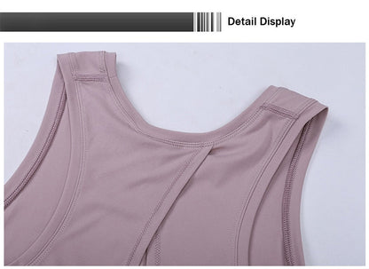 Tank Top Fitness Sport Top Sleeveless Gym Top Workout Sport Shirt Sexy Running Vest Loose Yoga Shirt Fitness Clothing The Clothing Company Sydney