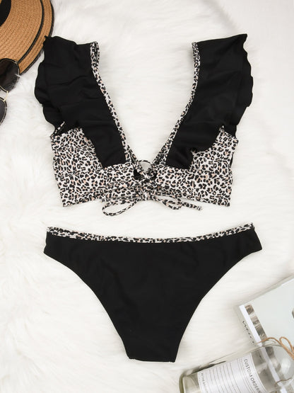 2 Piece Ruffle Push Up Bikini Set Micro Swimsuits Women Swimwear Thong Bathing Suit Sexy Swimming Suit The Clothing Company Sydney