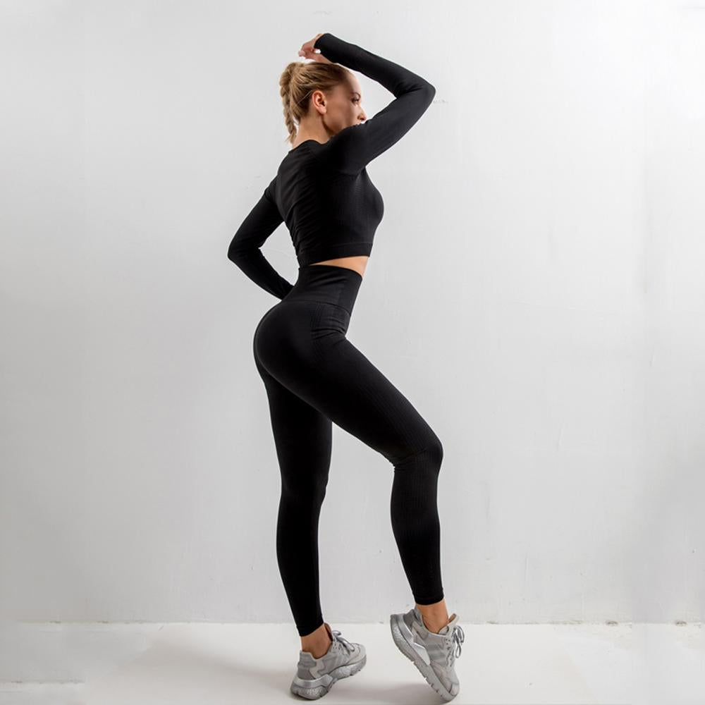 5 Piece Fitness Yoga Pants Leggings Gym Clothing Women's Sportswear Sports  Set Top Tights Sport Bra Set The Clothing Company Sydney
