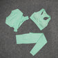 5 Piece Fitness Yoga Pants Leggings Gym Clothing Women's Sportswear Sports  Set Top Tights Sport Bra Set The Clothing Company Sydney