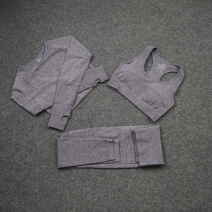5 Piece Fitness Yoga Pants Leggings Gym Clothing Women's Sportswear Sports  Set Top Tights Sport Bra Set The Clothing Company Sydney