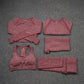 5 Piece Fitness Yoga Pants Leggings Gym Clothing Women's Sportswear Sports  Set Top Tights Sport Bra Set The Clothing Company Sydney