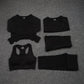5 Piece Fitness Yoga Pants Leggings Gym Clothing Women's Sportswear Sports  Set Top Tights Sport Bra Set The Clothing Company Sydney