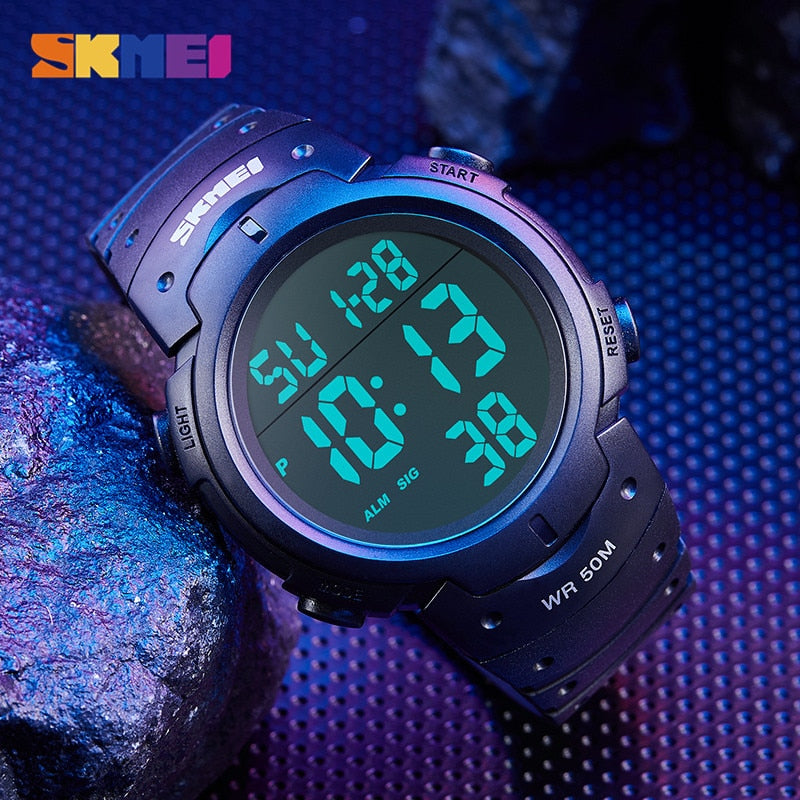 Men Ladies Sports Watches Chronos Countdown Watch Waterproof LED Digital Watch The Clothing Company Sydney