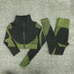 2/3 Piece Seamless Women Yoga Set Workout Sportswear Gym Clothing Fitness Long Sleeve Crop Top High Waist Leggings Sports Suits The Clothing Company Sydney