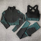 2/3 Piece Seamless Women Yoga Set Workout Sportswear Gym Clothing Fitness Long Sleeve Crop Top High Waist Leggings Sports Suits The Clothing Company Sydney