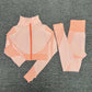 2/3 Piece Seamless Women Yoga Set Workout Sportswear Gym Clothing Fitness Long Sleeve Crop Top High Waist Leggings Sports Suits The Clothing Company Sydney