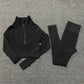 2/3 Piece Seamless Women Yoga Set Workout Sportswear Gym Clothing Fitness Long Sleeve Crop Top High Waist Leggings Sports Suits The Clothing Company Sydney