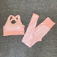 2/3 Piece Seamless Women Yoga Set Workout Sportswear Gym Clothing Fitness Long Sleeve Crop Top High Waist Leggings Sports Suits The Clothing Company Sydney