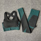 2/3 Piece Seamless Women Yoga Set Workout Sportswear Gym Clothing Fitness Long Sleeve Crop Top High Waist Leggings Sports Suits The Clothing Company Sydney
