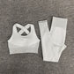 2/3 Piece Seamless Women Yoga Set Workout Sportswear Gym Clothing Fitness Long Sleeve Crop Top High Waist Leggings Sports Suits The Clothing Company Sydney